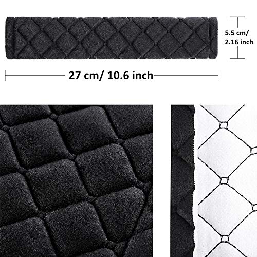 Tatuo 4 Pack Seat Belt Cover Extra Long Soft Pad for Car,10.6 - Product Imagery