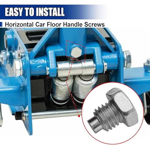 Car Floor Jack Handle Bolts, 3 Ton 4 Ton Horizontal Floor Jack - Product Imagery