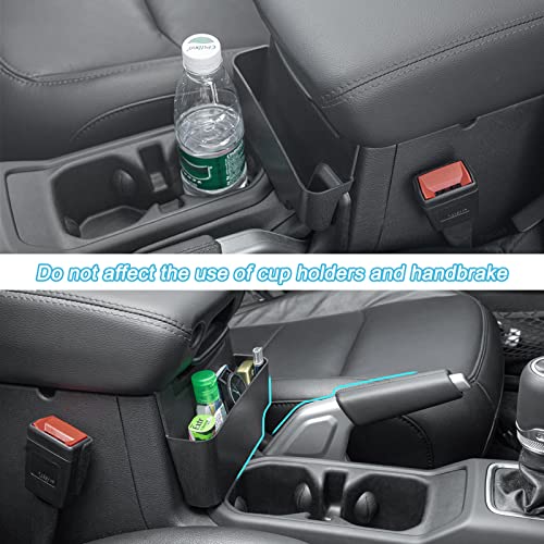 2PCS Center Console Organizer for 2018-2026 Jeep Wrangler & - Product Imagery