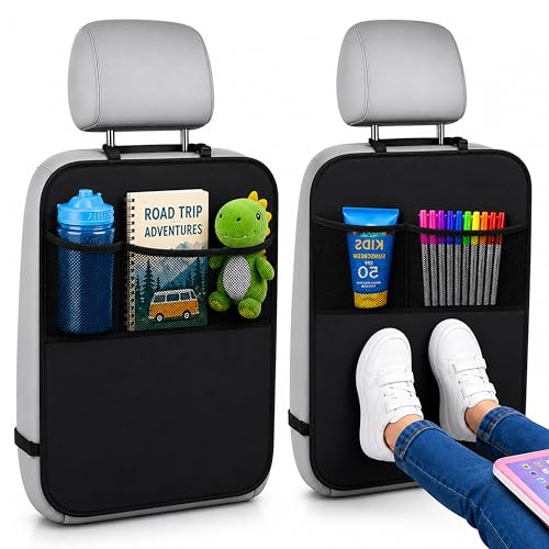 EcoNour Car Kick Mats Back Seat Protector - Product Imagery