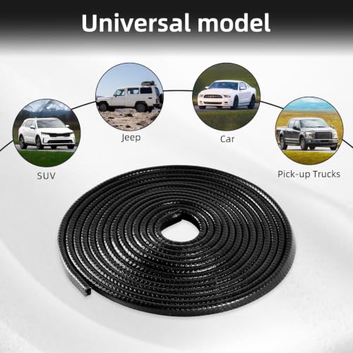 SINGARO 49Ft (15M) Car Door Edge Guard, No Glue Car Door Entry - Product Imagery