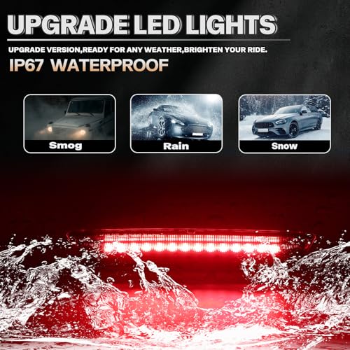 LED 3rd Third Brake Light for Ford Focus & Fiesta Hatchback - Product Imagery