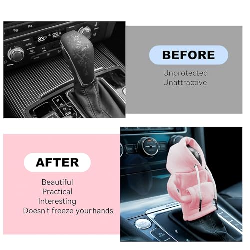 SLLAK Gear Shift Hoodie, Universal Car Shift Knob Cover, Mini - Product Imagery