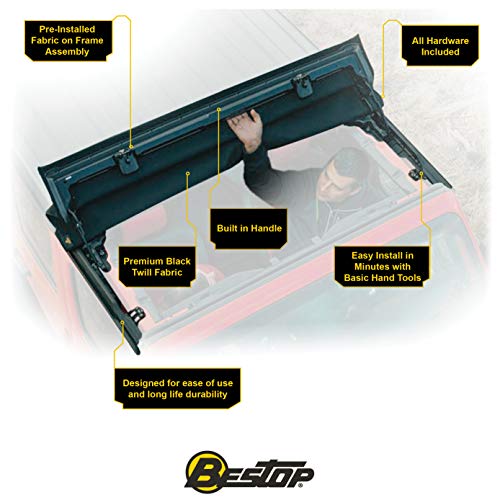Bestop Sunrider for Hardtop 5245317 for Jeep Wrangler JK - Product Imagery