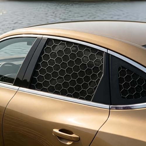 Car Hexagon Glass Graphic Vinyl For Mini Cooper Countryman - Product Imagery