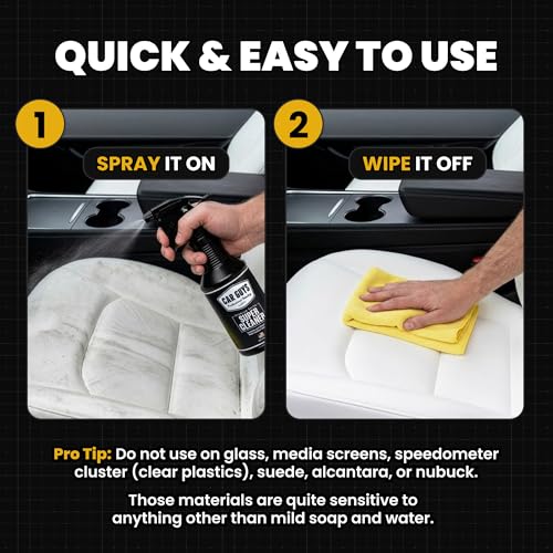 CarGuys Interior Car Cleaner for Tough Stains | Stain Remover - Product Imagery