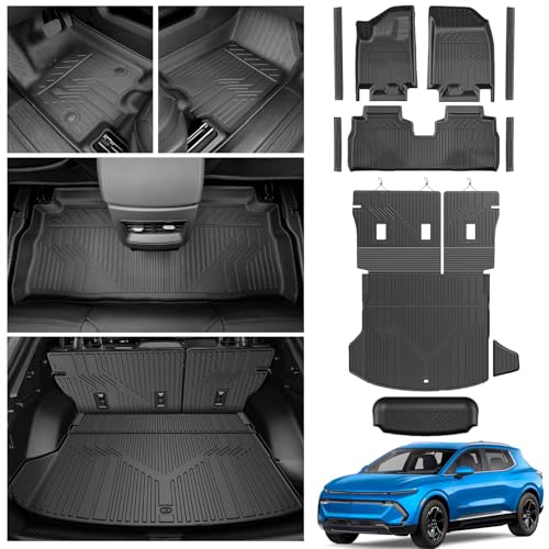 Floor Mats for 2024-2026 Chevy Equinox EV (Non Fuel) Accessories - Product Imagery