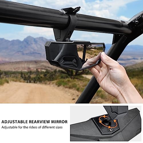 SAUTVS Center Rearview Mirror for Honda Talon 1000X 1000R - Product Imagery