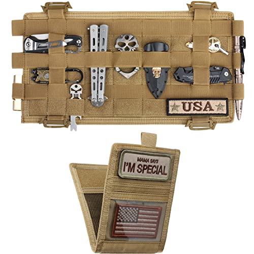 WYNEX Molle Car Visor Organizer Detachable Card Pouch, Fit Most - Product Imagery