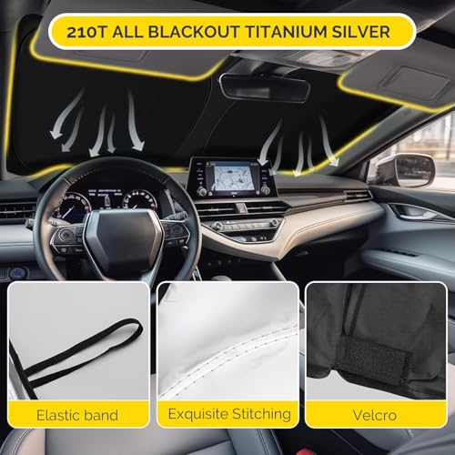 Mazda CX5 Sunshade, Windshield Sun Shade for 2017-2026 CX-5 - Product Imagery