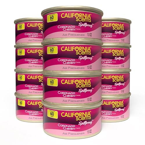 Can Air Freshener and Odor Neutralizer by California Scents, Set - Product Imagery