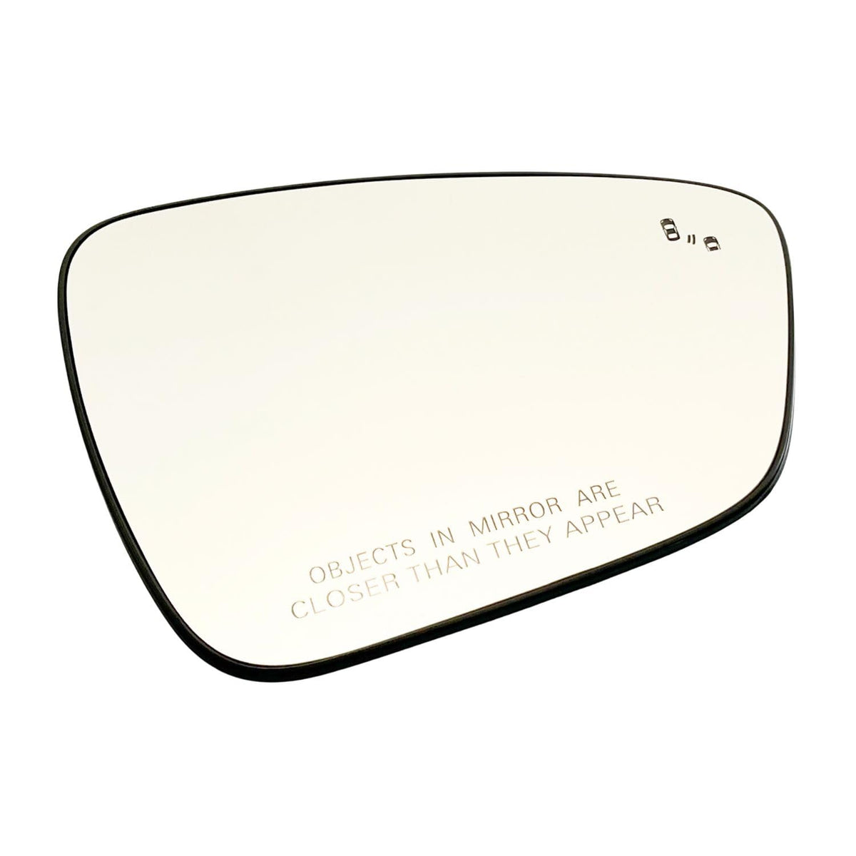 Right Passenger Side Mirror Glass Heated w/Blind Spot Without - Product Imagery