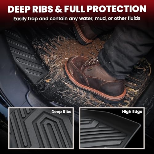 LASFIT Floor Mats for Ford Escape Gasoline 2020-2026(NOT for - Product Imagery