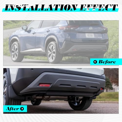 Class 3 Trailer Hitch 2-Inch Receiver for 2021-2026 Nissan Rogue - Product Imagery