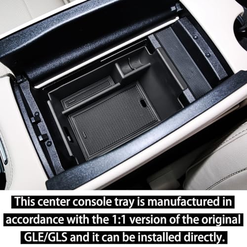 RUNROAD Center Console Tray for 2020-2026 Mercedes Benz GLE - Product Imagery