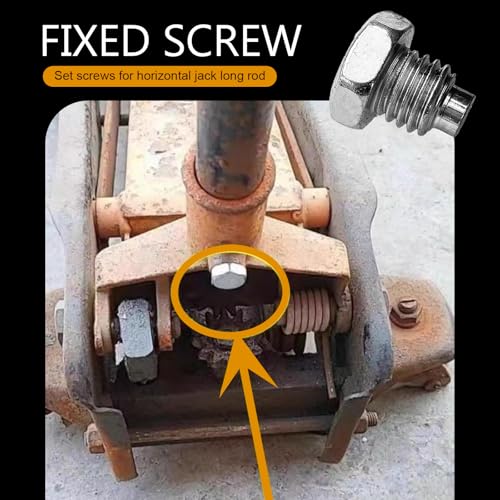 Shakas 3 PCS Floor Jack Handle Bolt, 3 Ton 4 Ton Horizontal Top - Product Imagery