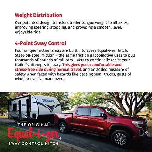 Equal-i-zer 4-point Sway Control Hitch, 90-00-1001, 10,000 Lbs - Product Imagery