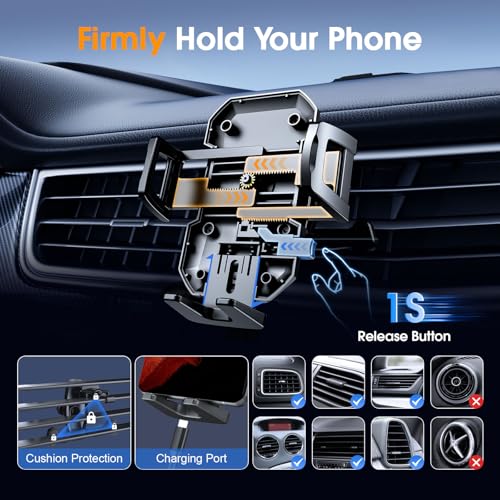 3 in 1 Car Phone Holder, [Strong Suction] Phone Mount for - Product Imagery