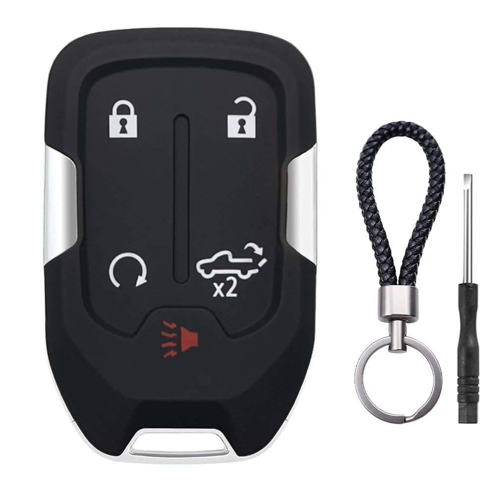 Key Fob Shell Case Replacement Fits for Chevy Silverado 2022 - Product Imagery