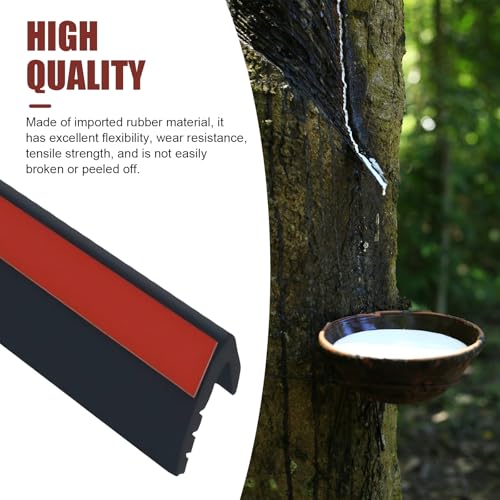 13Ft Car Window Weather Stripping, L-Shape Car Door Rubber Seal - Product Imagery