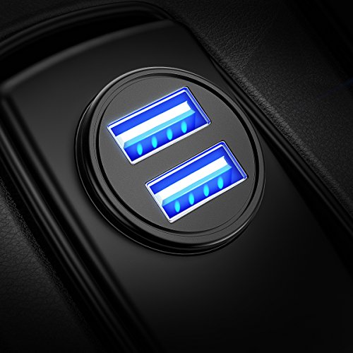 AINOPE 4.8A Car Charger Adapter, Cigarette Lighter USB Car - Product Imagery
