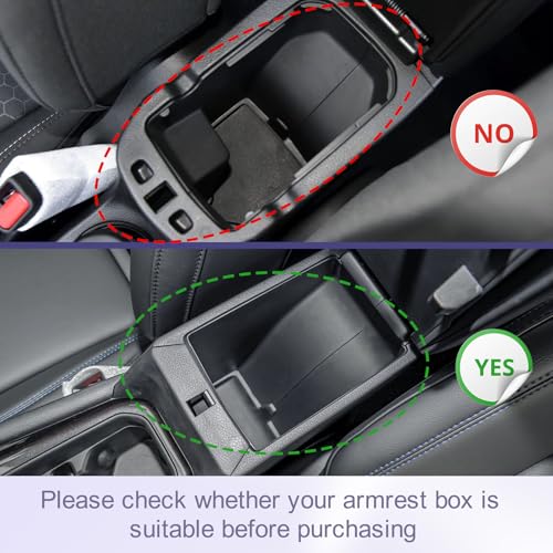 RUNROAD Center Console Organizer For 2022-2026 Jeep Compass - Product Imagery