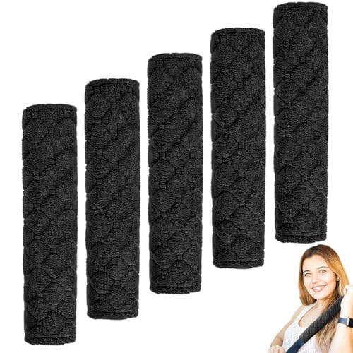 5 Pack Soft Car Seat Belt Cover Protector Comfort Auto Seatbelt - Product Imagery