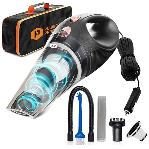 ThisWorx Handheld Car Vacuum, Portable Car Vacuum Cleaner with - Product Imagery