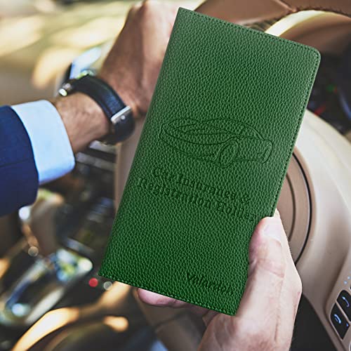 Valardoh Premium Car Registration and Insurance Card Holder, Car - Product Imagery