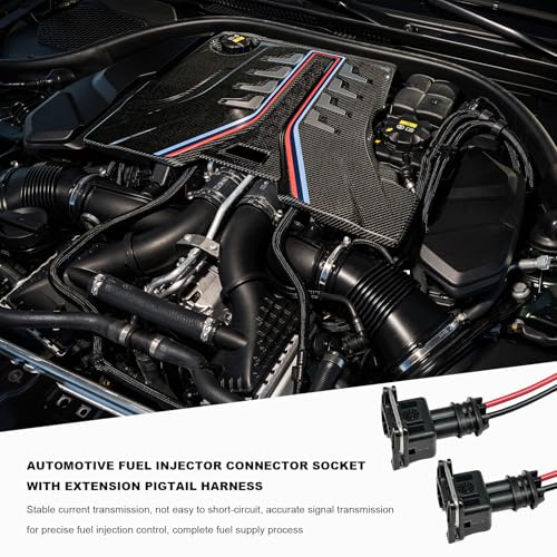 8 PCS Fuel Injector Connector, EV1 OBD1 Typre Plug Wire Harness - Product Imagery