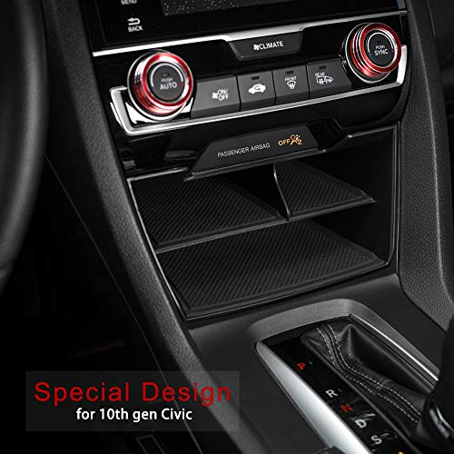 Thenice Central Console Storage Box for Honda Civic 2016-2021 - Product Imagery