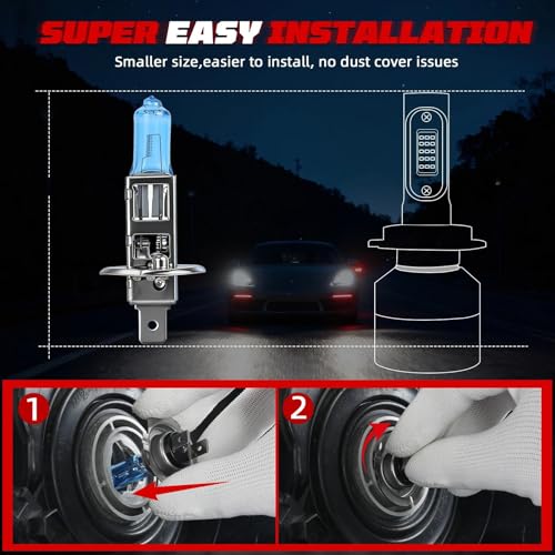 SHENKENUO Fit for Ford Focus (2012-2018) Halogen Headlight - Product Imagery
