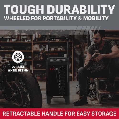 Schumacher Electric Wheeled 6/12V 250A Car Battery - Product Imagery