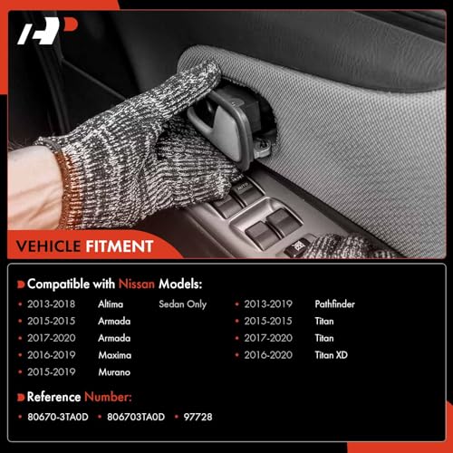 A-Premium Interior Door Handle Passenger Right - Product Imagery