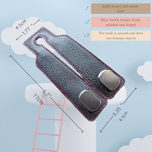Coozyland Car Hooks, Coozy Land Metal Multi-Function Leather Car - Product Imagery