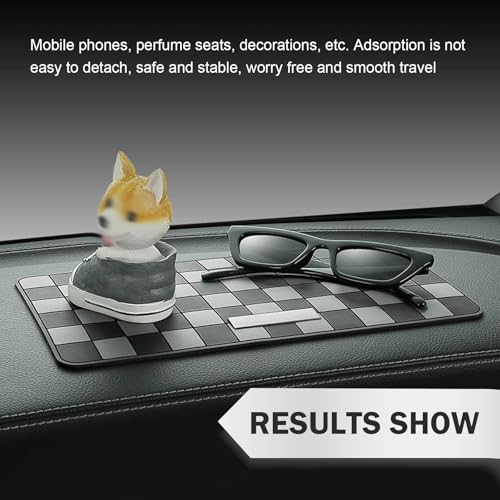 Car Dashboard Non Slip Mat, Multifunctional Car Anti-slip Mat, - Product Imagery