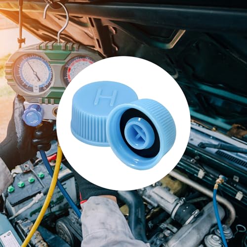 povtii Replacement Valve Caps for Car Air Conditioning, - Product Imagery