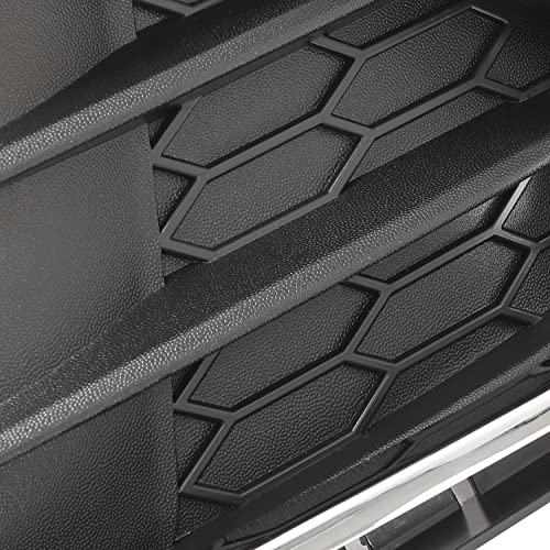 ALMULOO Grill w/Chrome Trim Compatible with 2010-2012 Fusion - Product Imagery