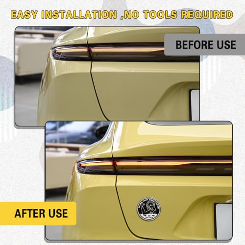 3D Metal Car Badges Emblems, Seven Slot Sisterhood 4x4 Badge - Product Imagery