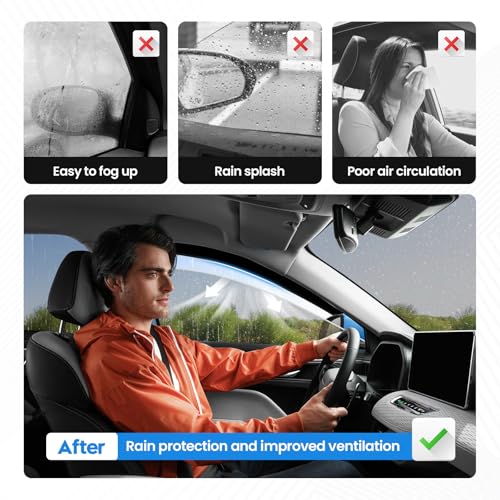 HRV Rain Guard - Window Visors for Honda HR-V HRV 2023-2025 - Product Imagery