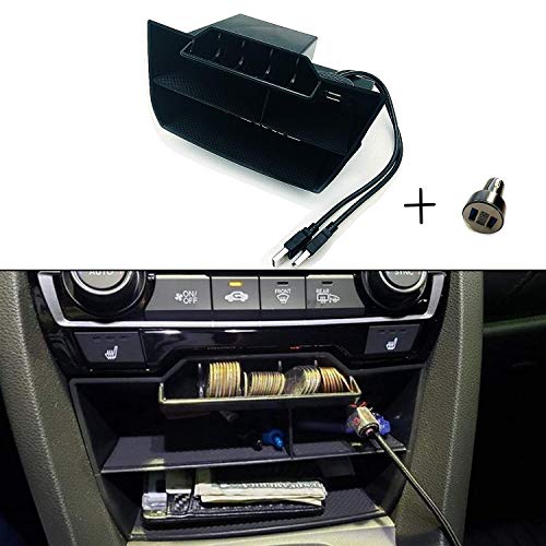 Waterproof ABS Plastic Caddy for Honda Civic Sedan 10th Gen - Product Imagery