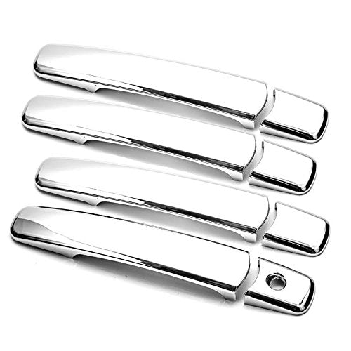 Sizver Chrome Door Handle Covers for 2008-2013 Nissan Rogue - Product Imagery