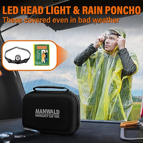 Emergency Car Tool Kit Roadside Assistance Tool Kit, Vehicle - Product Imagery