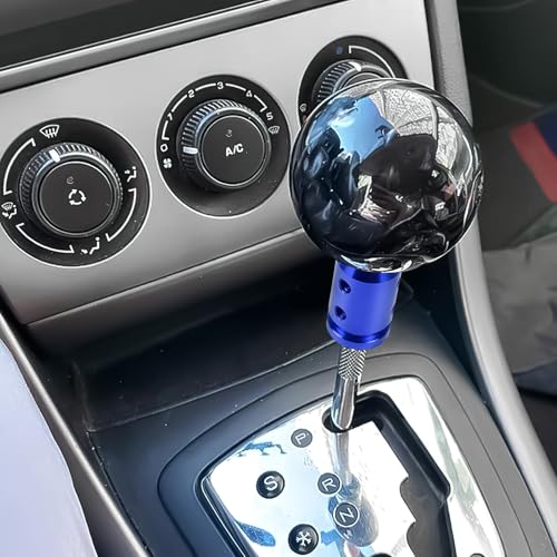 M12x1.25 Gear Shift Knob Adapter, with 4-Size Hoses (Blue) - Product Imagery