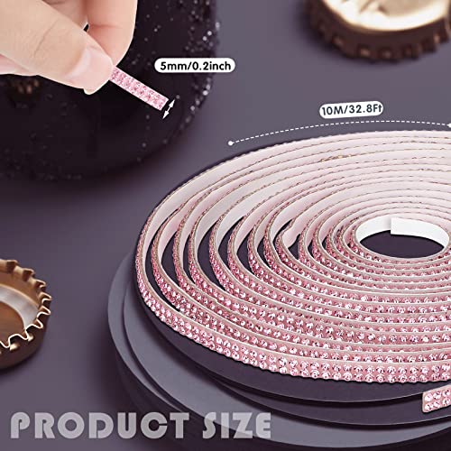 Kingdder 32.8 ft Car Trim Bling Decor Self Adhesive Car - Product Imagery