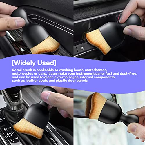 AOCISKA Car Interior Detailing Brush,Soft Bristle Cleaning Brush - Product Imagery
