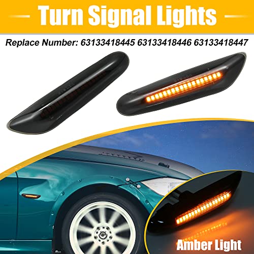 X AUTOHAUX Full LED Side Turn Signals for BMW 1 3 5 Series E36 - Product Imagery