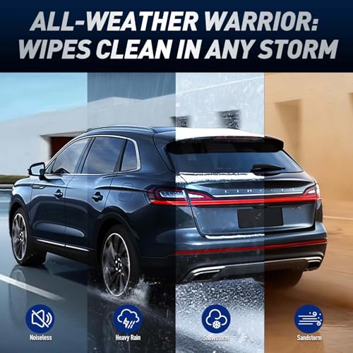 Rear Wipers for Jaguar F-PACE 2017-2025/ Alfa Romeo Stelvio - Product Imagery