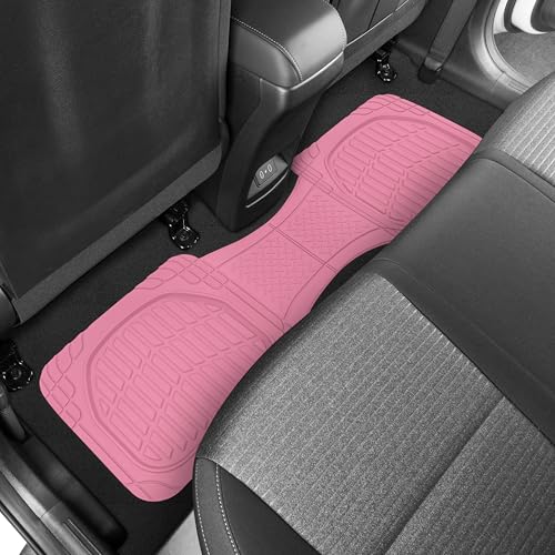 Cotton Candy Pink Car Floor Mats - Universal Trim to Fit All - Product Imagery