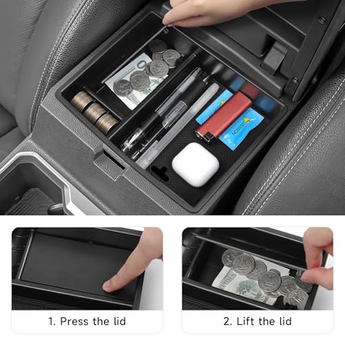 Center Console Organizer Compatible with Toyota 2026 2025 2024 - Product Imagery